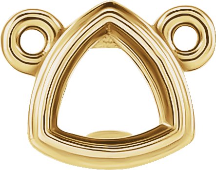 Bezel-Set Necklace Center