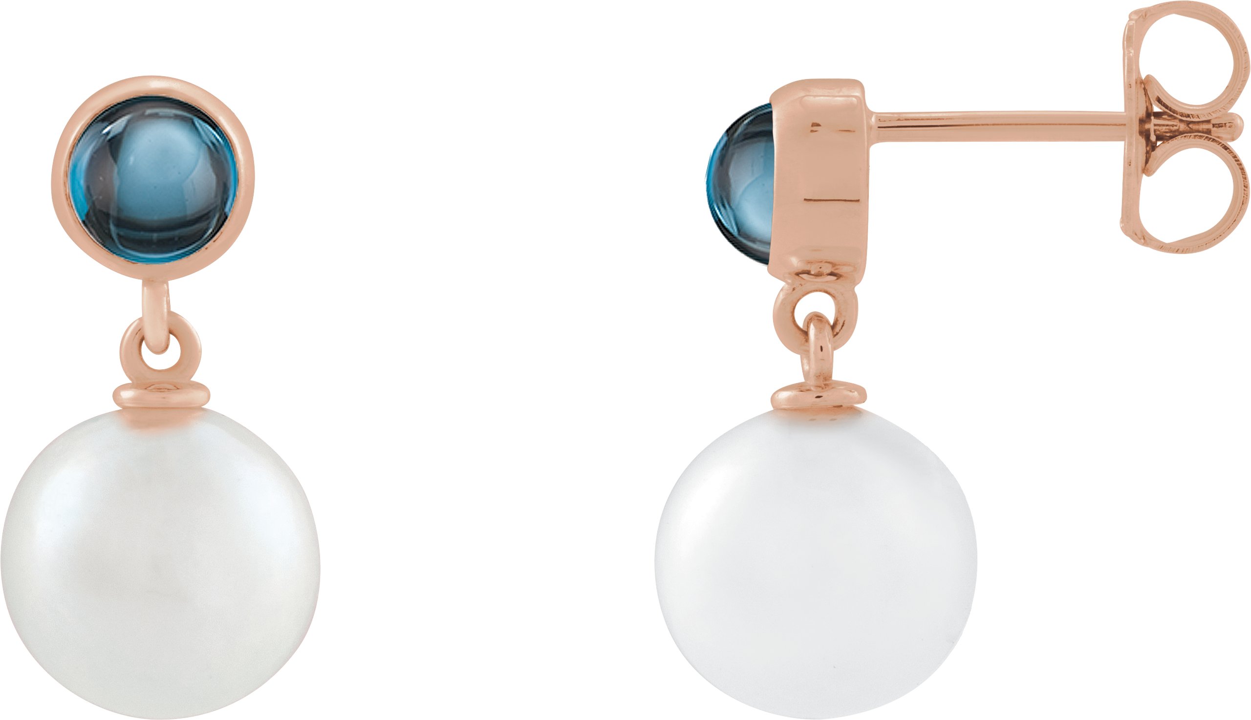 Accented Pearl Earrings