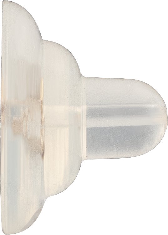 8.7-11 mm OD Disk Silicone Grip Earring Backs