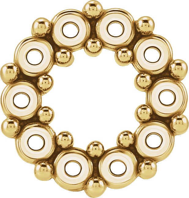 Circle Cabochon Trim