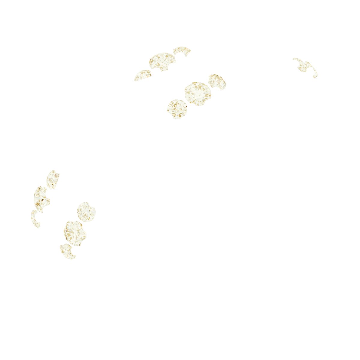 1/6 CTW Lab-Grown Diamond Band – 14K Yellow Gold