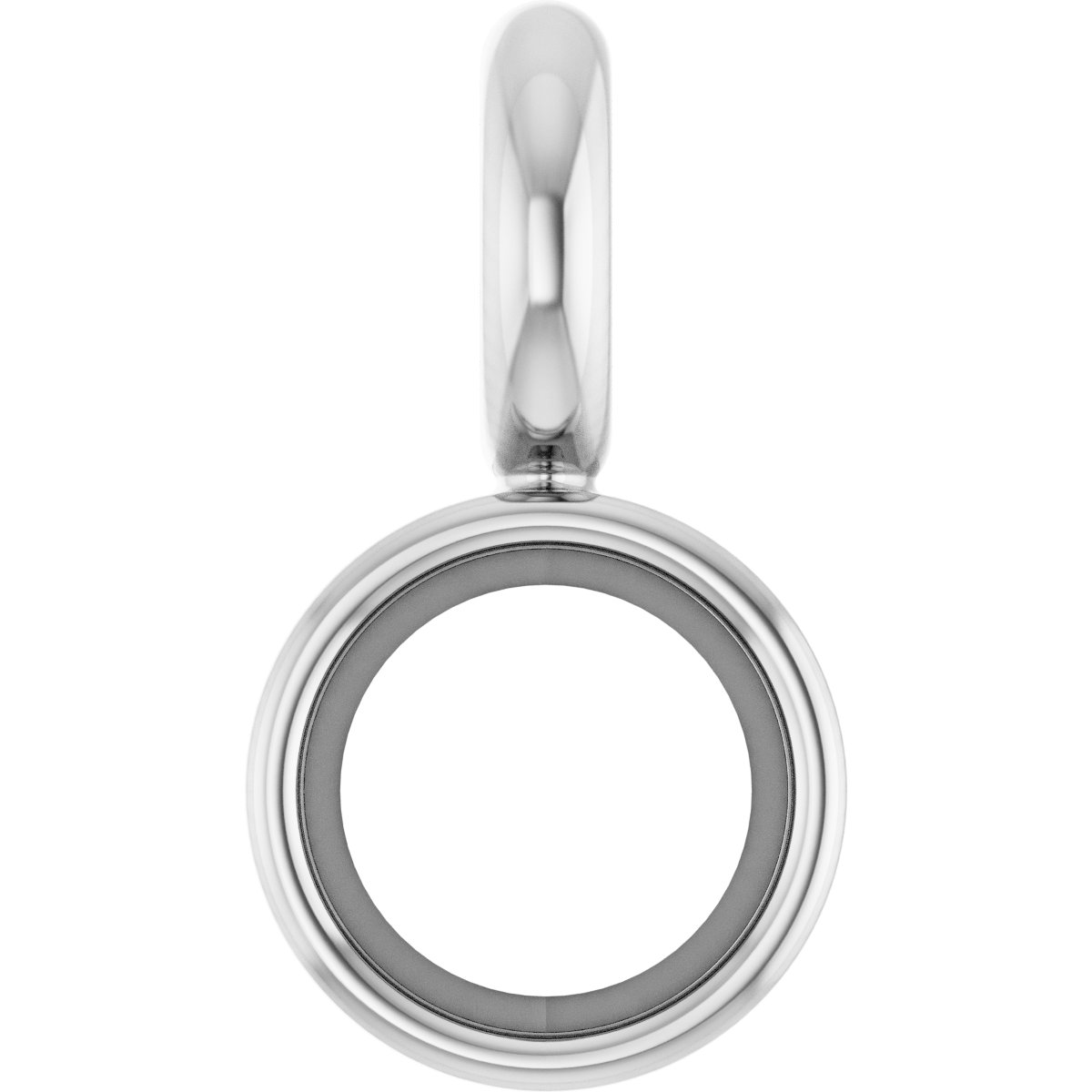 Bezel-Set Dangle