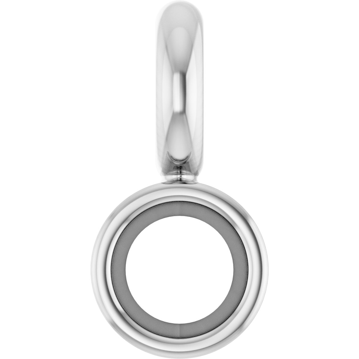 Bezel-Set Dangle
