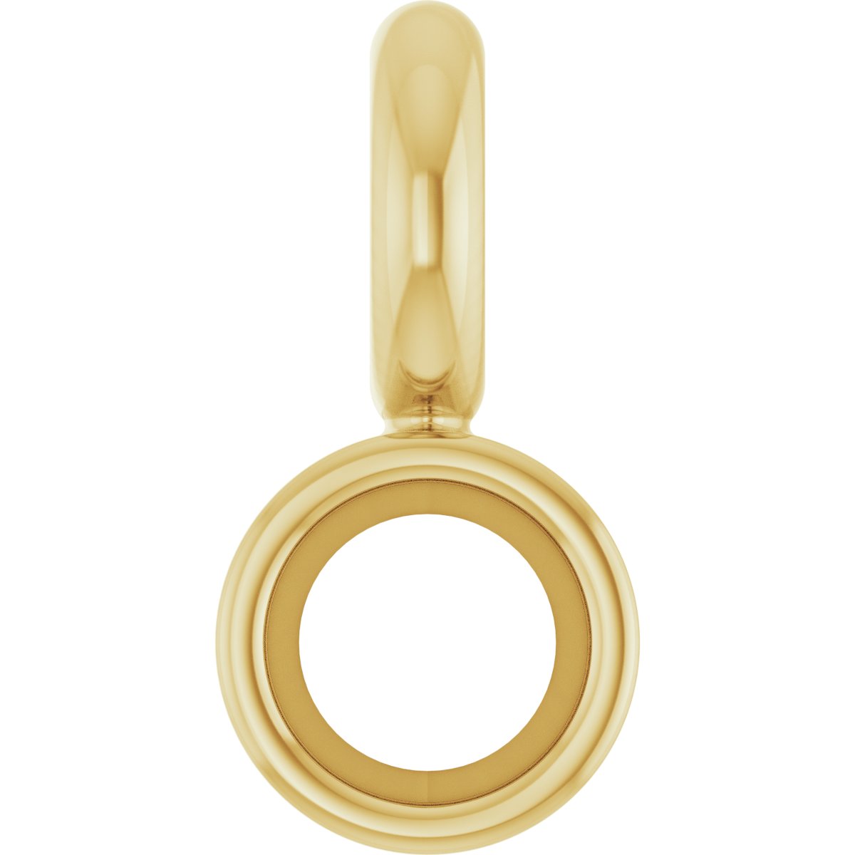 Bezel-Set Dangle