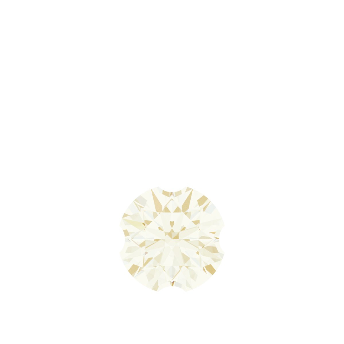 Round 4-Prong Milgrain Dangle