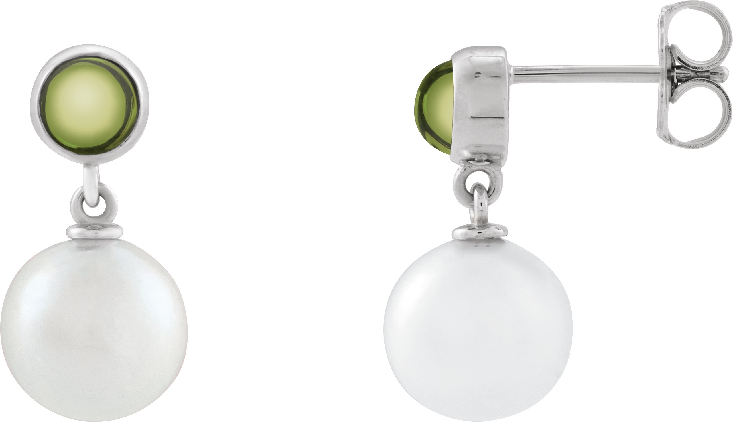 Accented Pearl Earrings