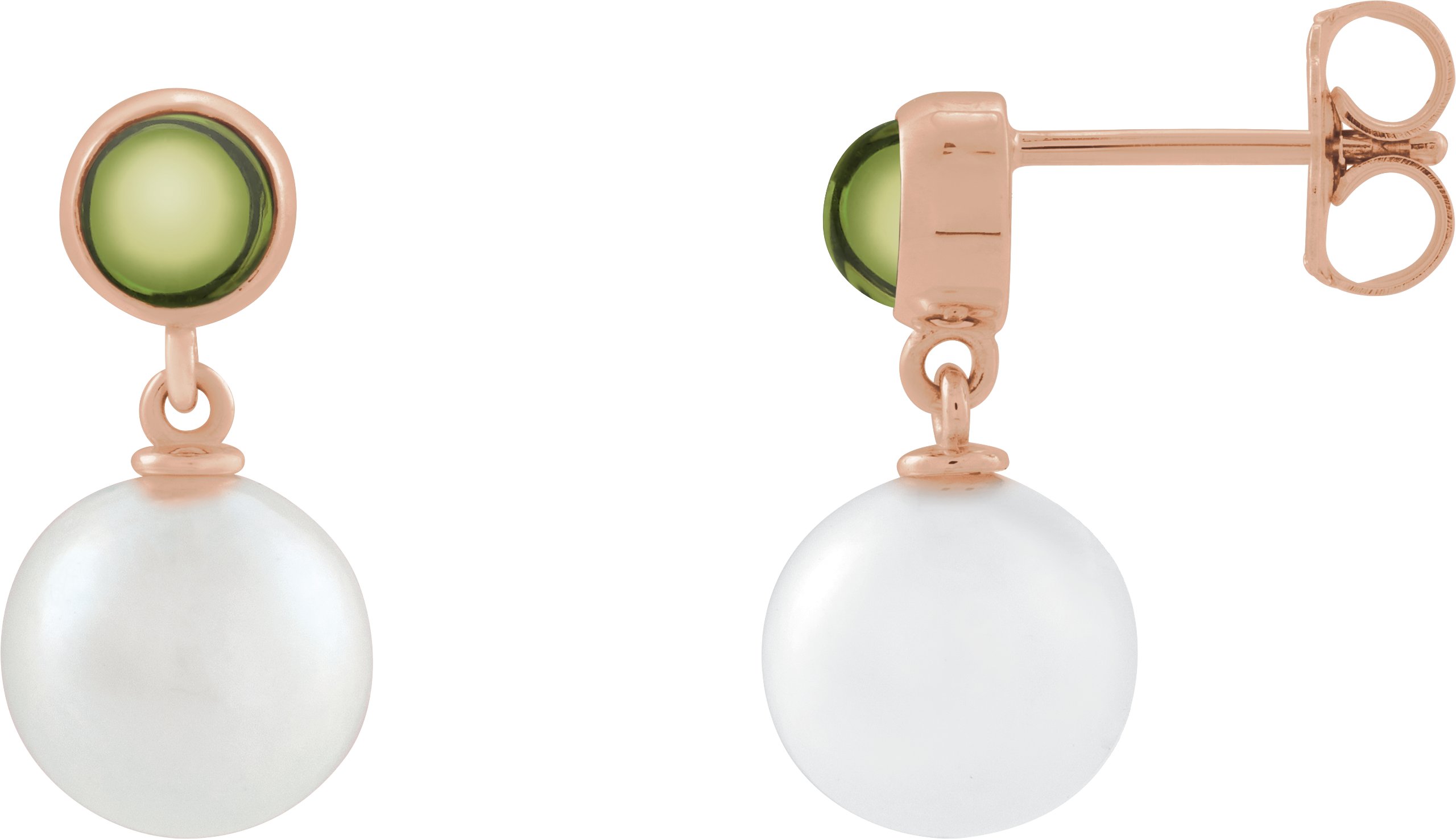 Accented Pearl Earrings