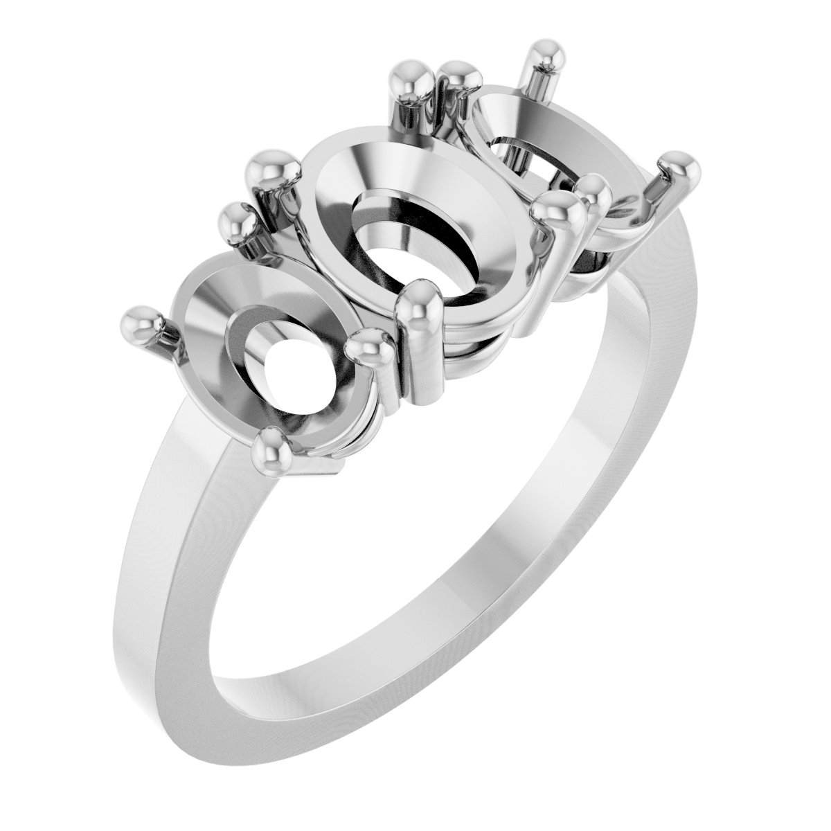 Three-Stone Engagement Ring
