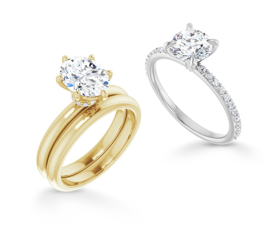 Accented Engagement Rings