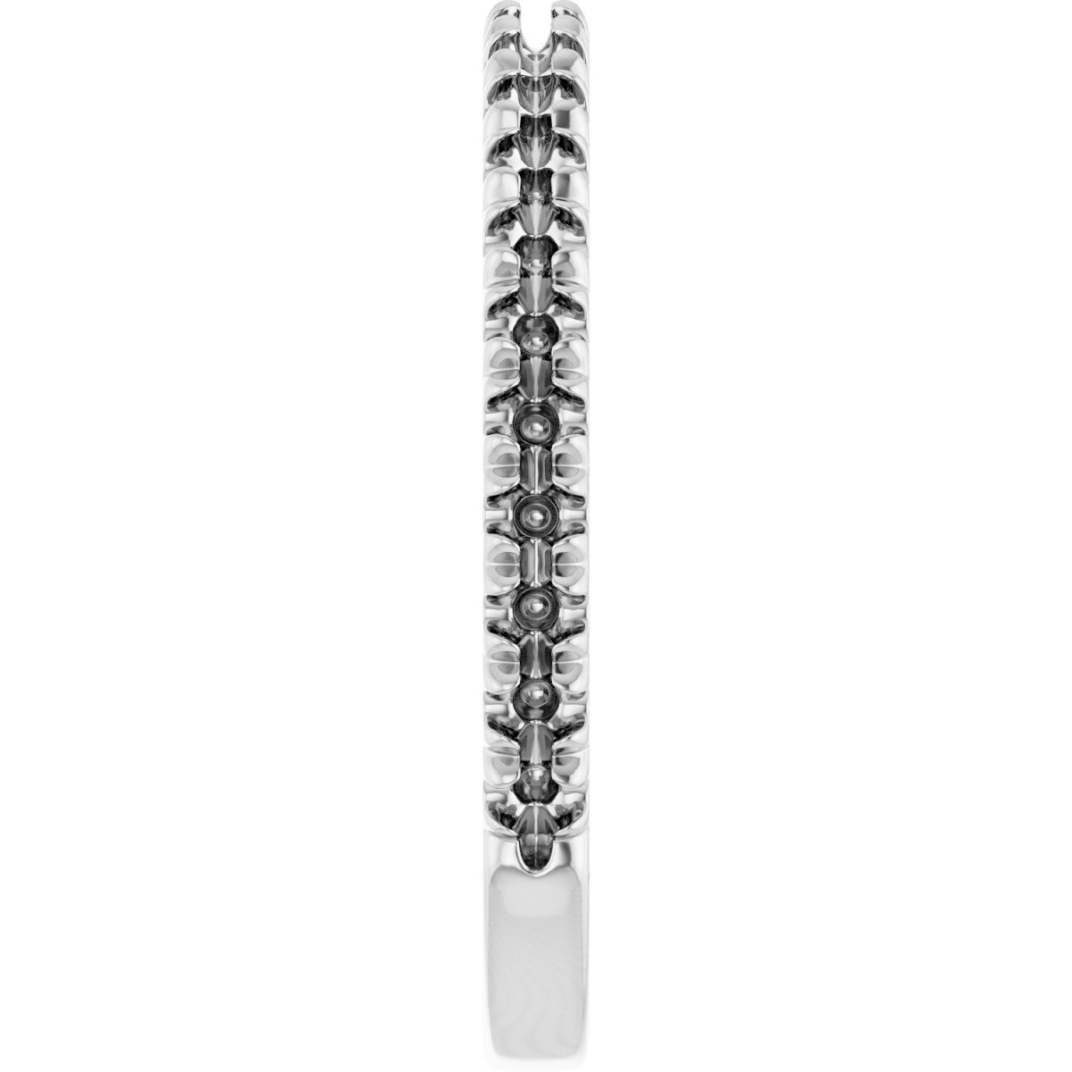 Band Mounting for 11x9 mm Oval Ring view 4