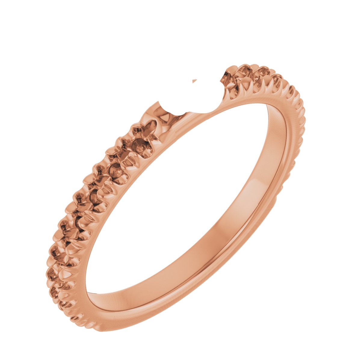 Claw-Prong Hidden Halo-Style Engagement Ring