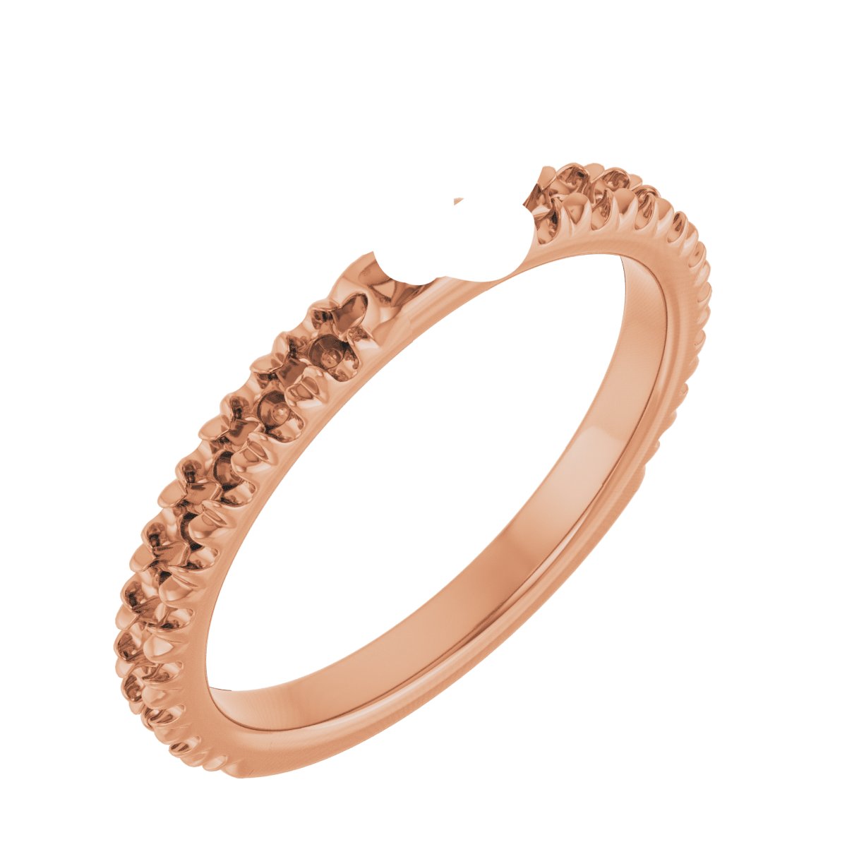Claw-Prong Hidden Halo-Style Engagement Ring