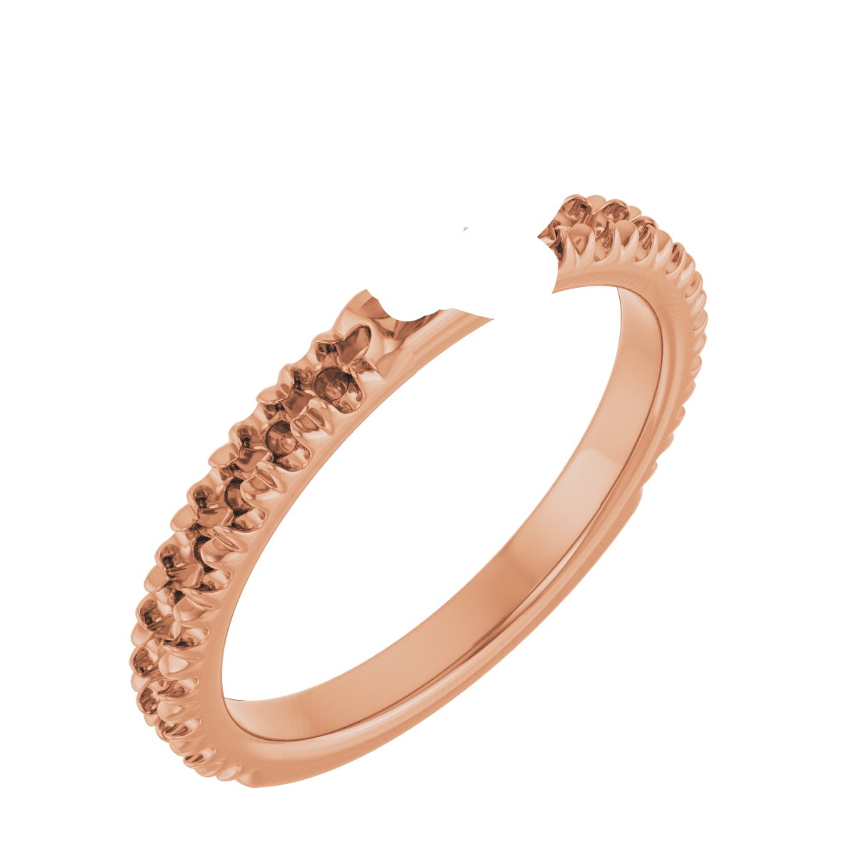 Claw-Prong Hidden Halo-Style Engagement Ring