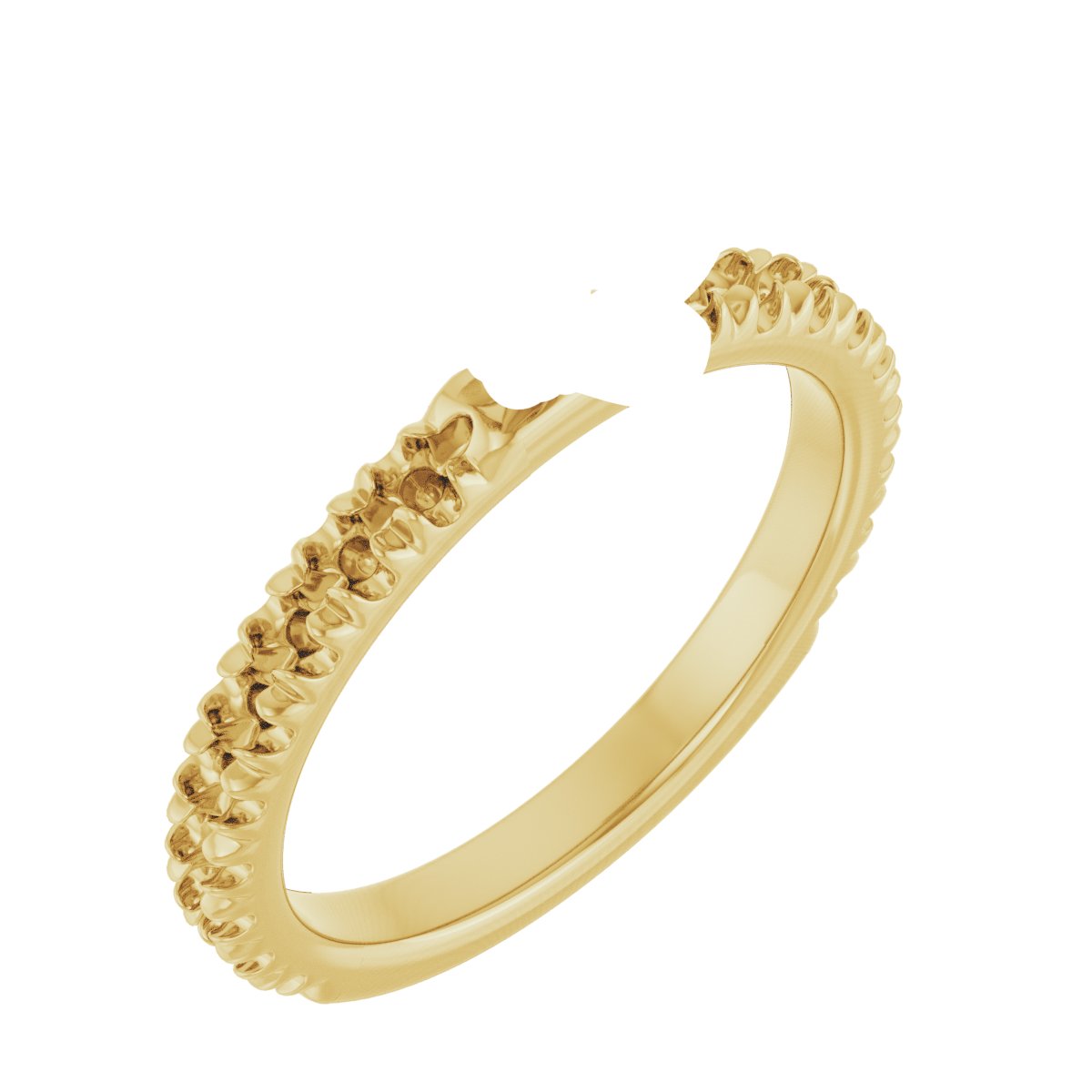 Claw-Prong Hidden Halo-Style Engagement Ring