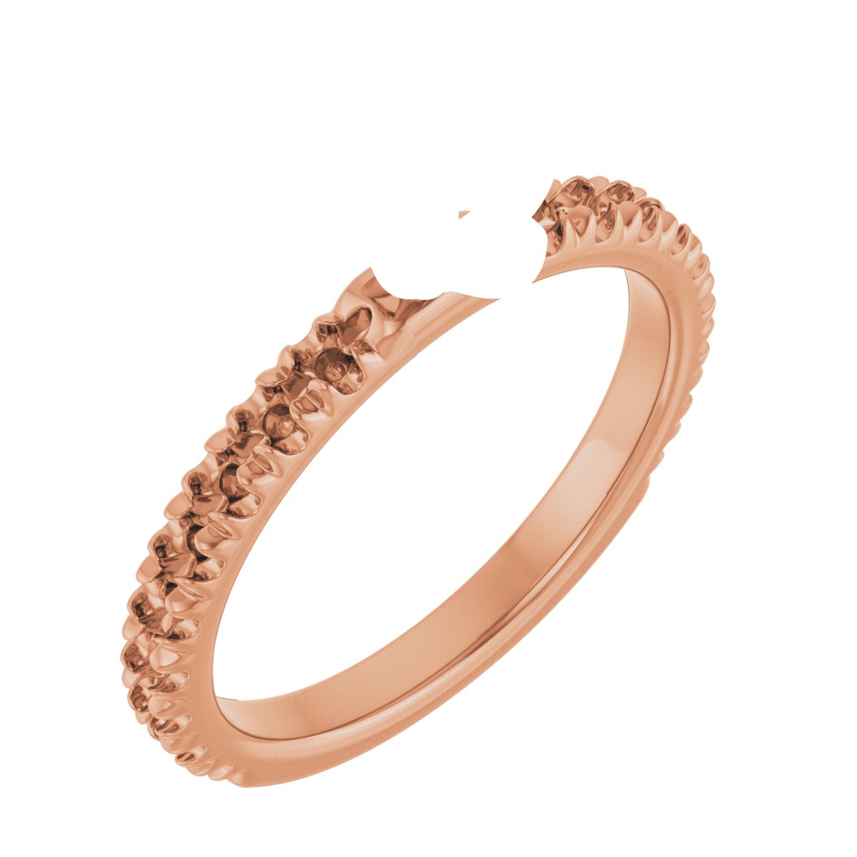 Claw-Prong Hidden Halo-Style Engagement Ring
