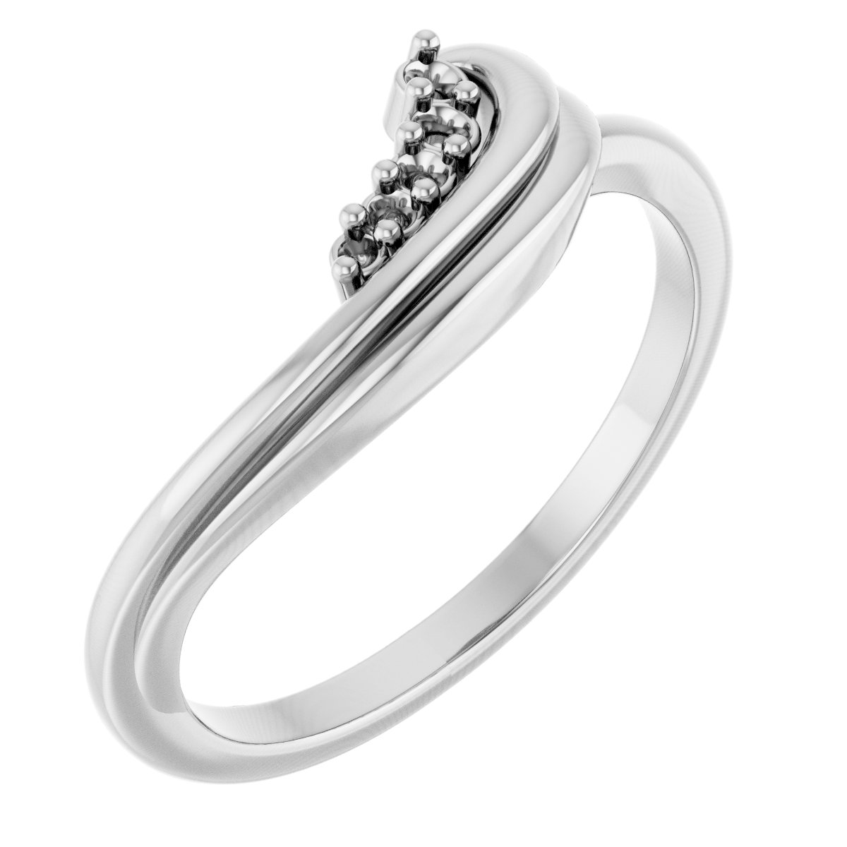 Accented Freeform Ring