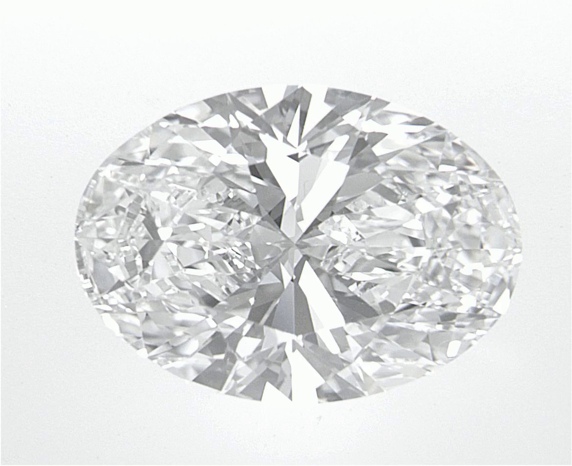 2.87 CT Oval Lab-Grown Diamond Surrey Vancouver Canada Langley Burnaby Richmond