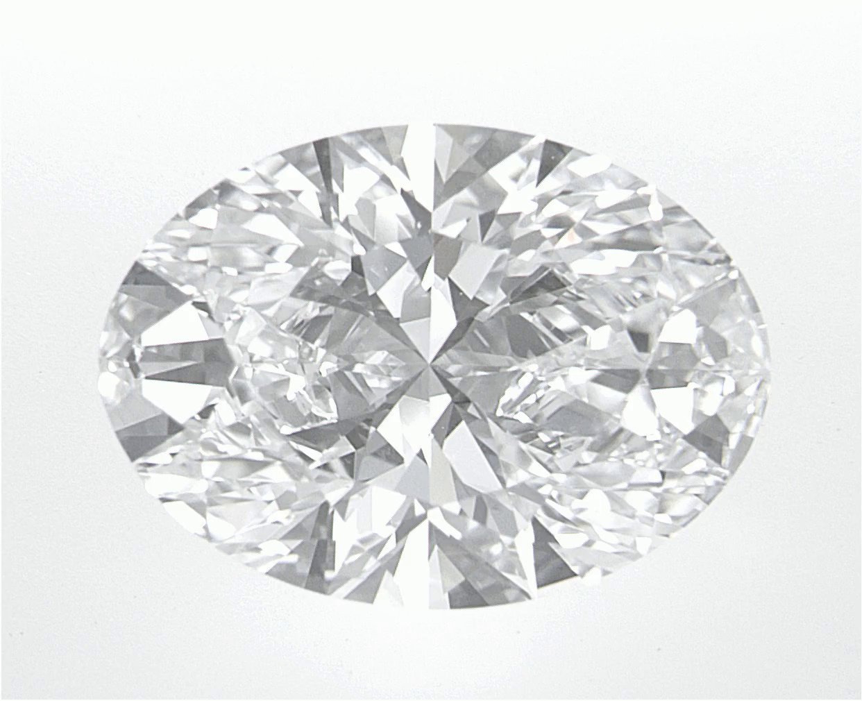 3.51 CT Oval Lab-Grown Diamond Surrey Vancouver Canada Langley Burnaby Richmond