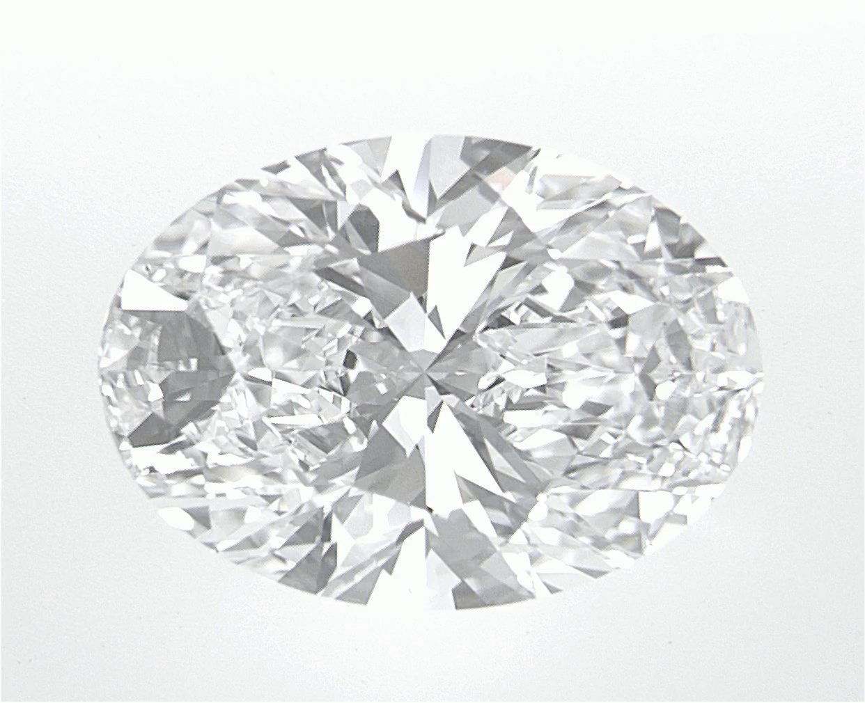 3.41 CT Oval Lab-Grown Diamond Surrey Vancouver Canada Langley Burnaby Richmond