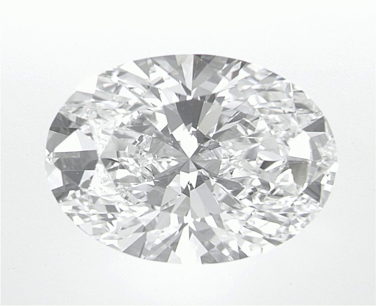 3.65 CT Oval Lab-Grown Diamond Surrey Vancouver Canada Langley Burnaby Richmond