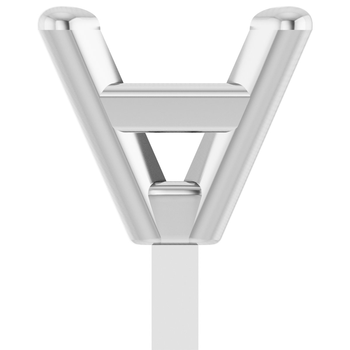 Square 4-Prong Tapered Low Peg Setting