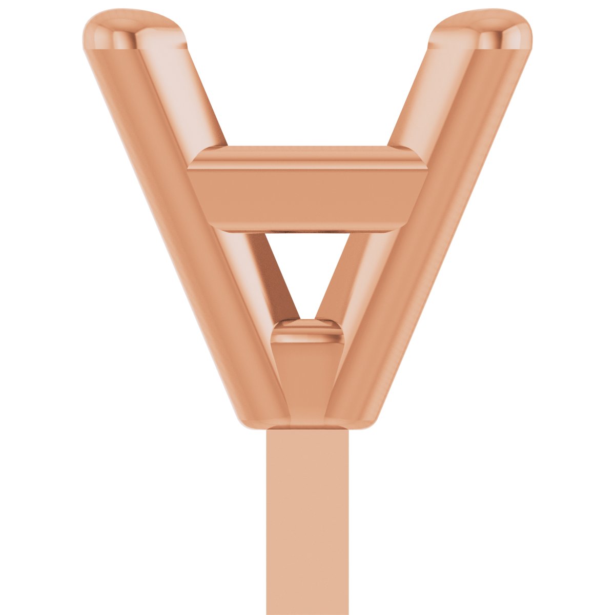 Square 4-Prong Tapered Low Peg Setting