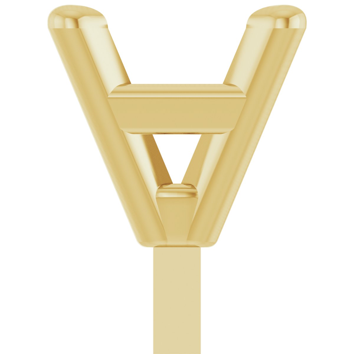 Square 4-Prong Tapered Low Peg Setting