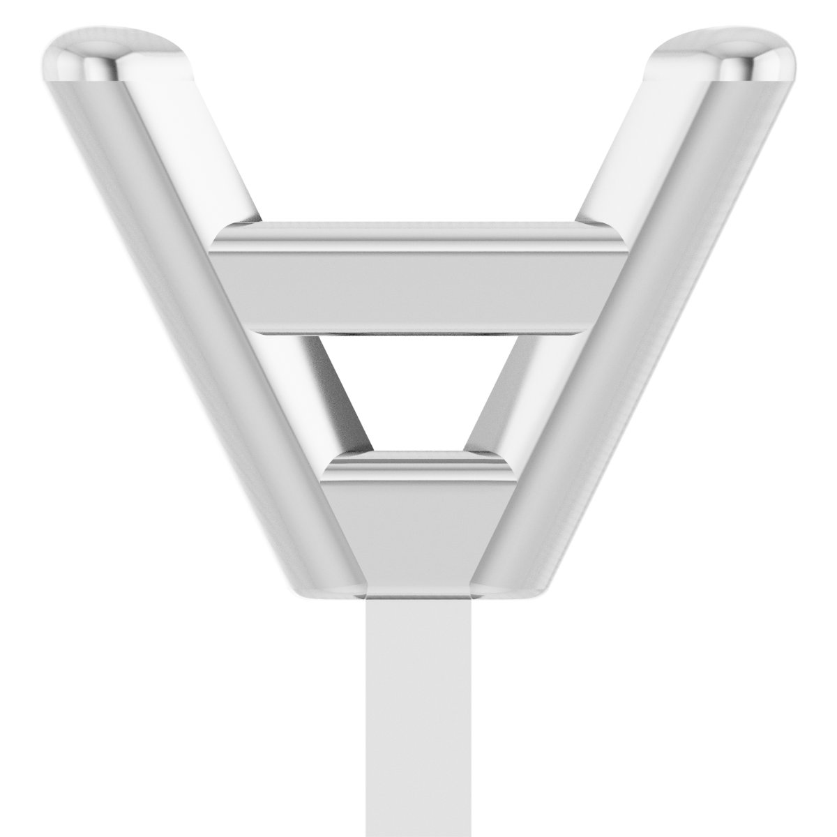 Square 4-Prong Tapered Low Peg Setting