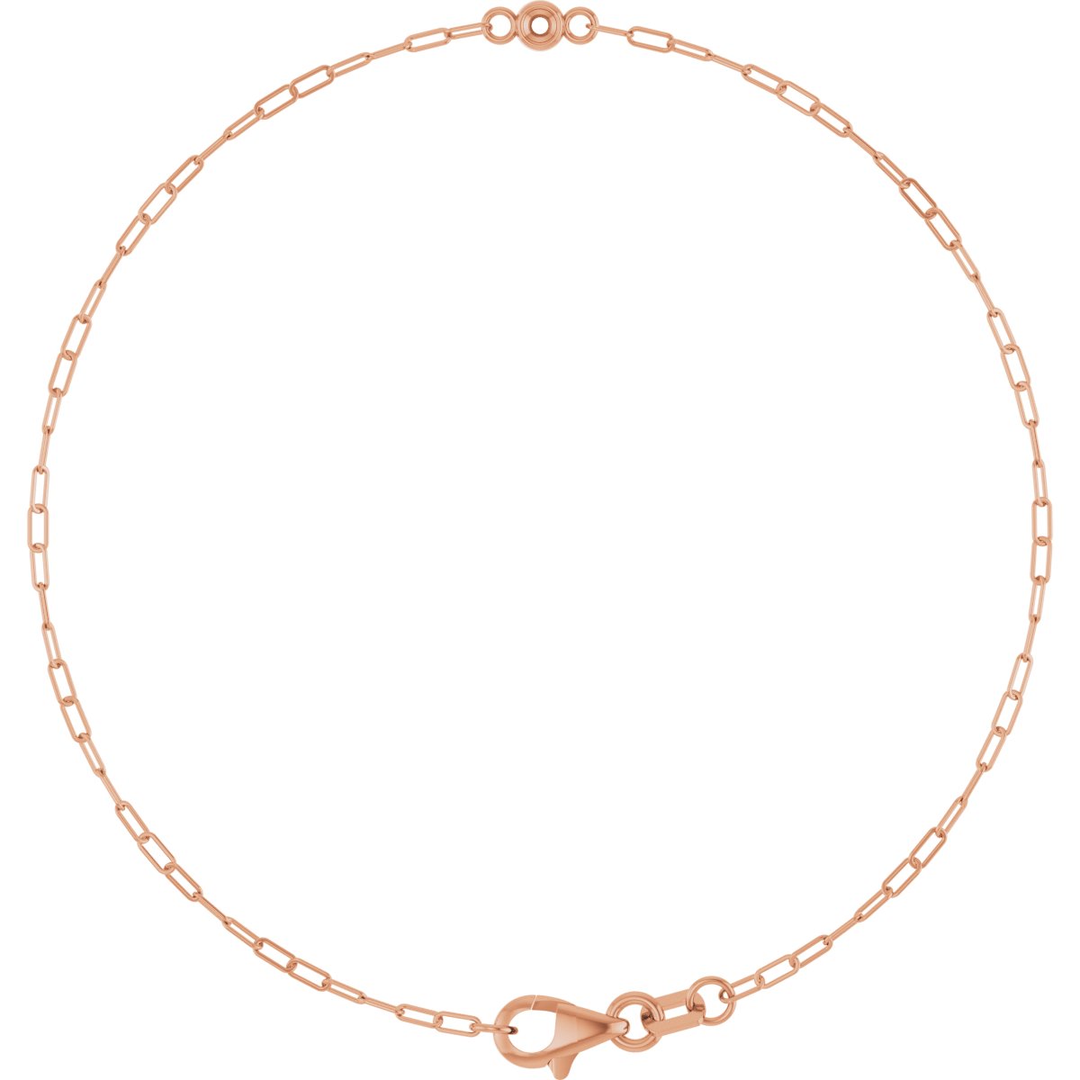 Family Bezel-Set Bar Link Bracelet