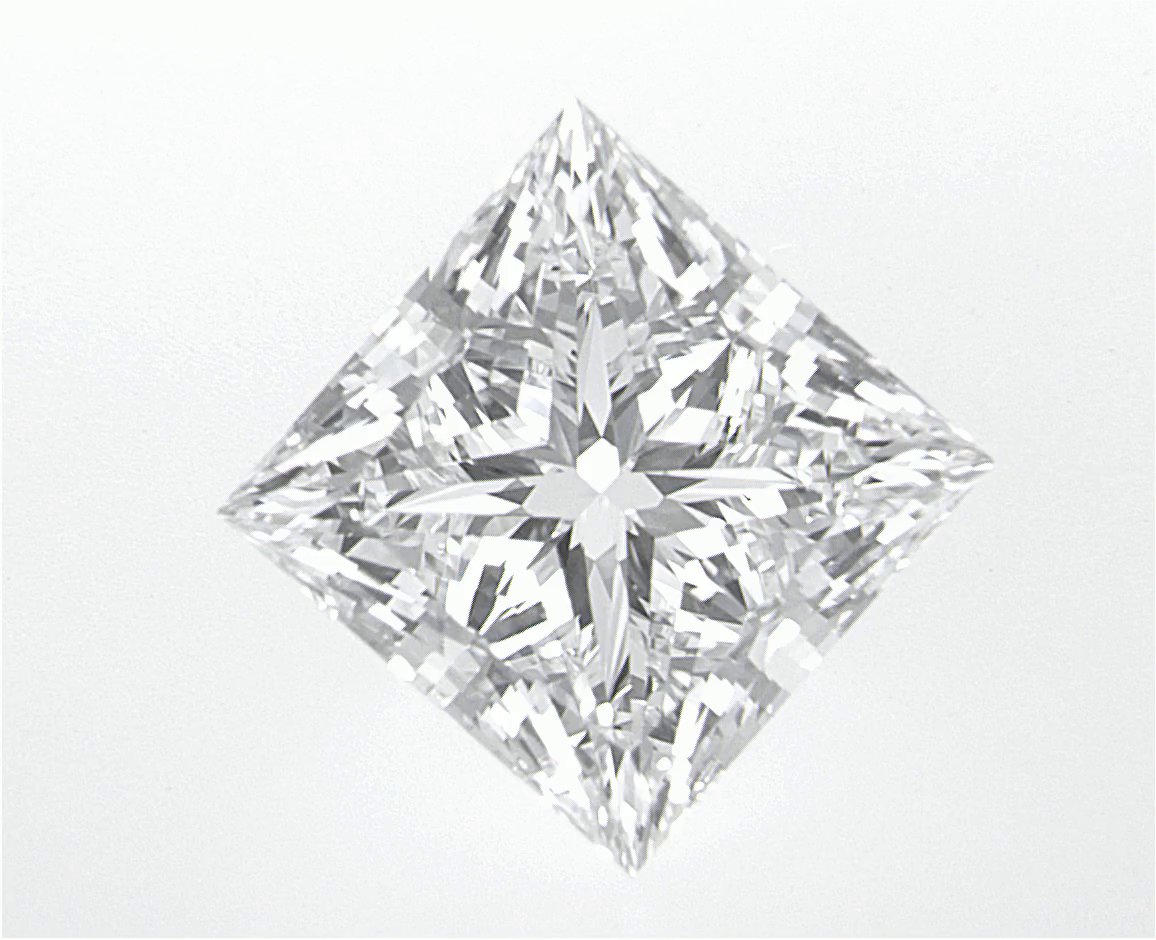 2.09 CT Square Lab-Grown Diamond Surrey Vancouver Canada Langley Burnaby Richmond