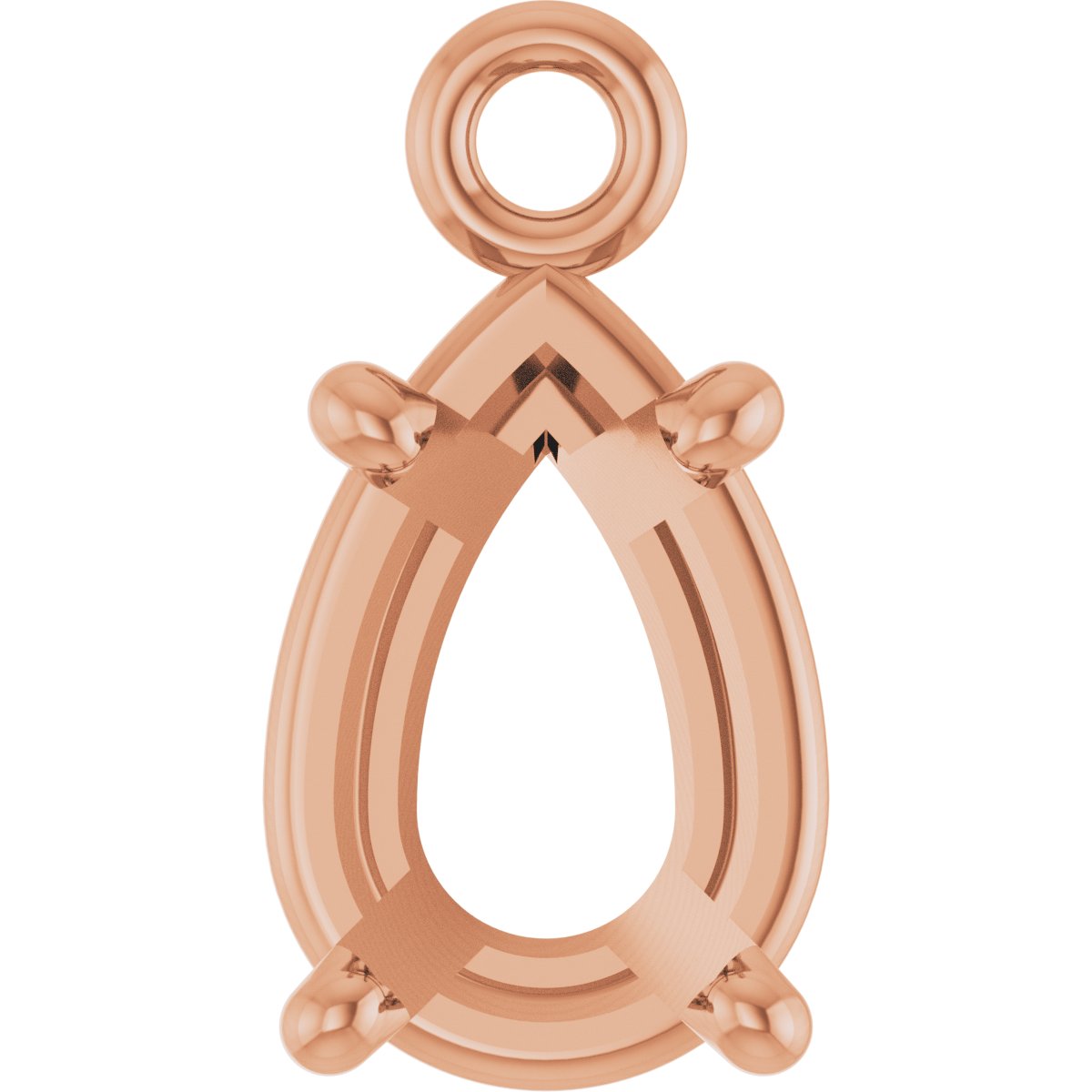 Round 4-Prong Basket Dangle