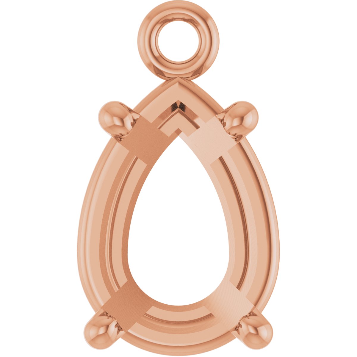 Round 4-Prong Basket Dangle
