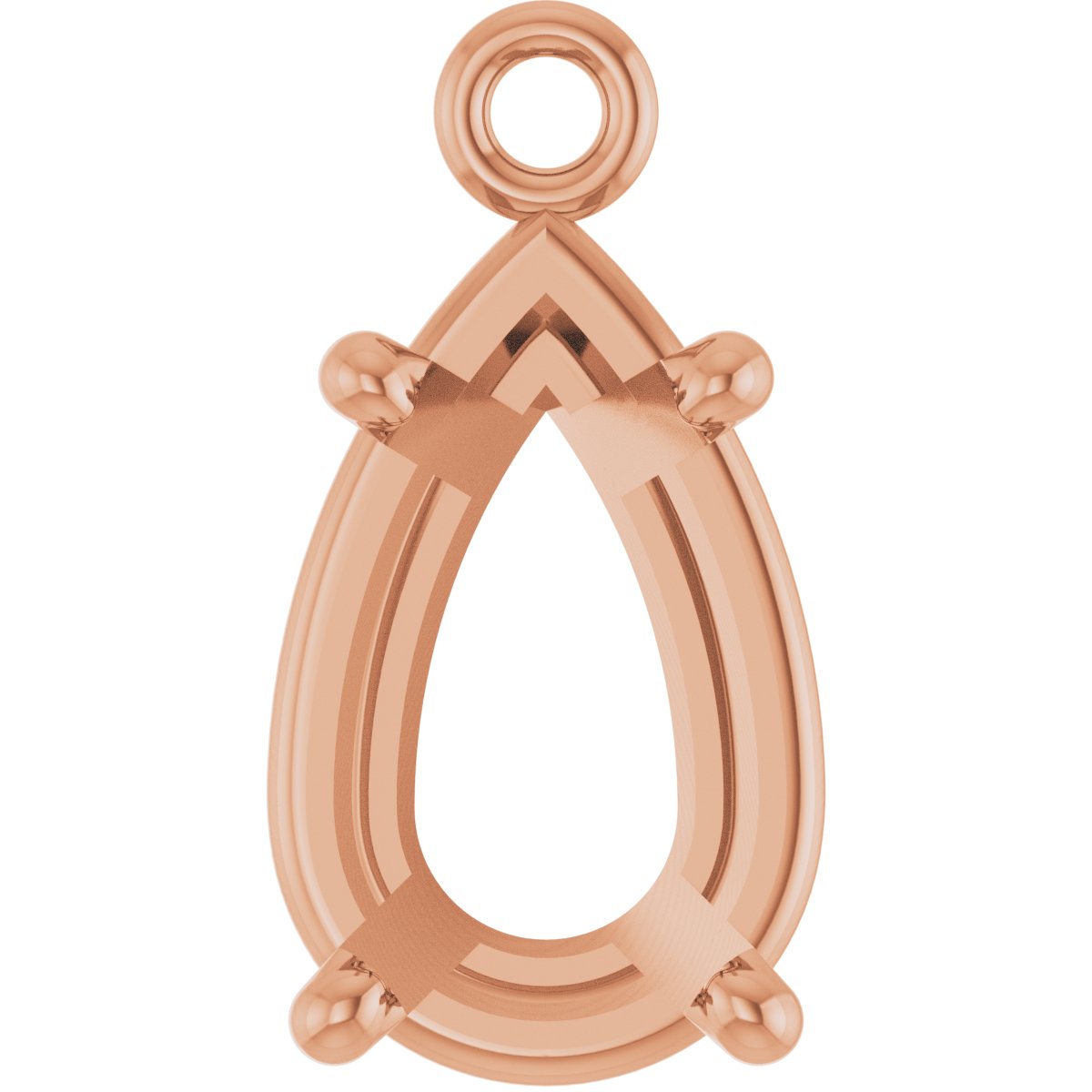 Round 4-Prong Basket Dangle