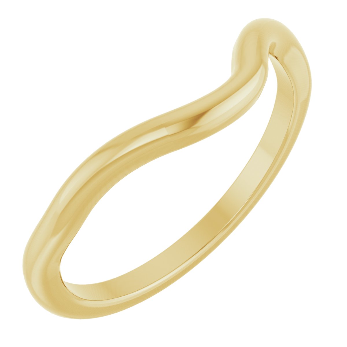14K Yellow Gold Matching Band