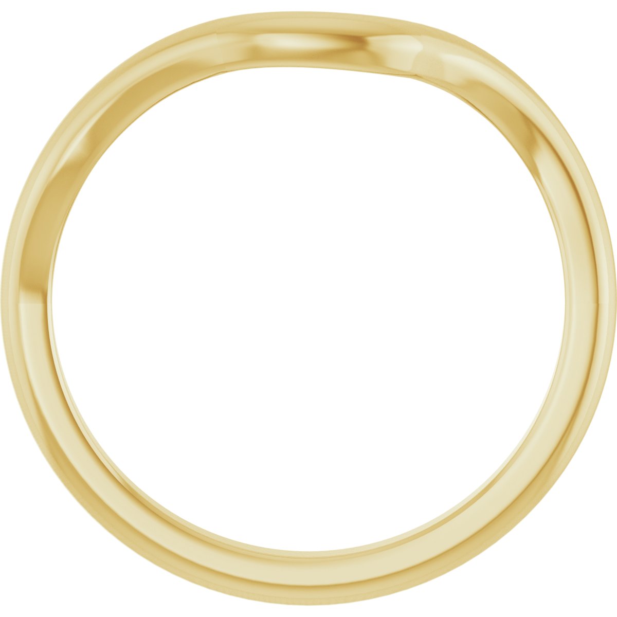 14K Yellow Gold Matching Band
