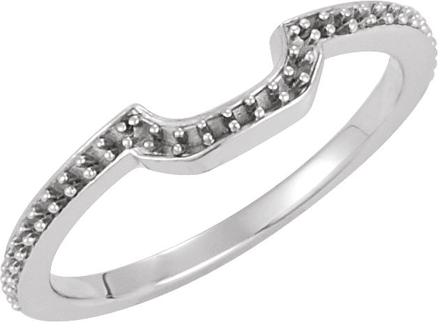 Accented Engagement Ring or Band