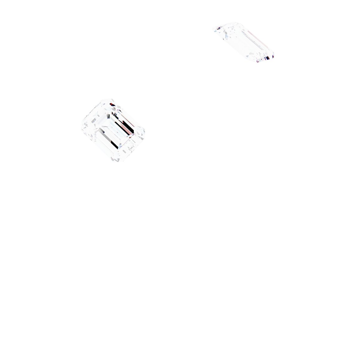 Bezel-Set Three-Stone Engagement Ring