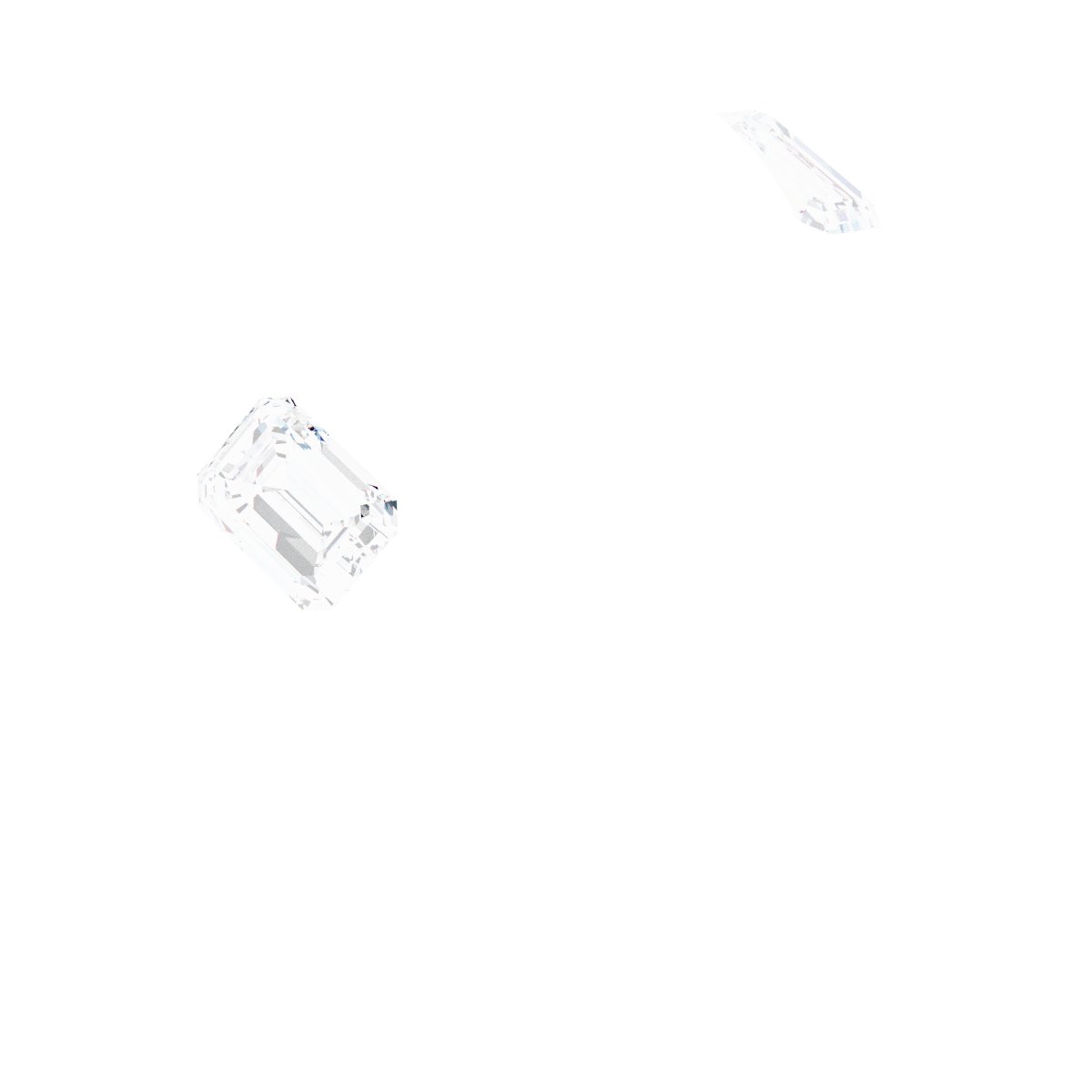 Bezel-Set Three-Stone Engagement Ring
