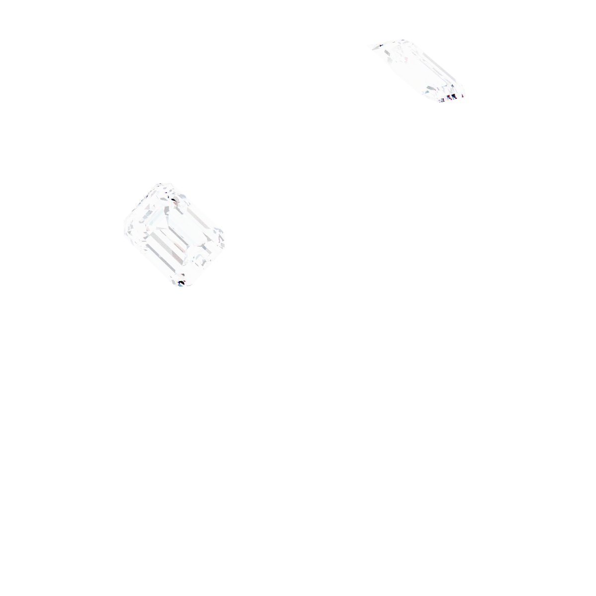 Bezel-Set Three-Stone Engagement Ring
