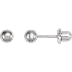 Stainless Steel Inverness® Safety Earring Backs - Pack of 12