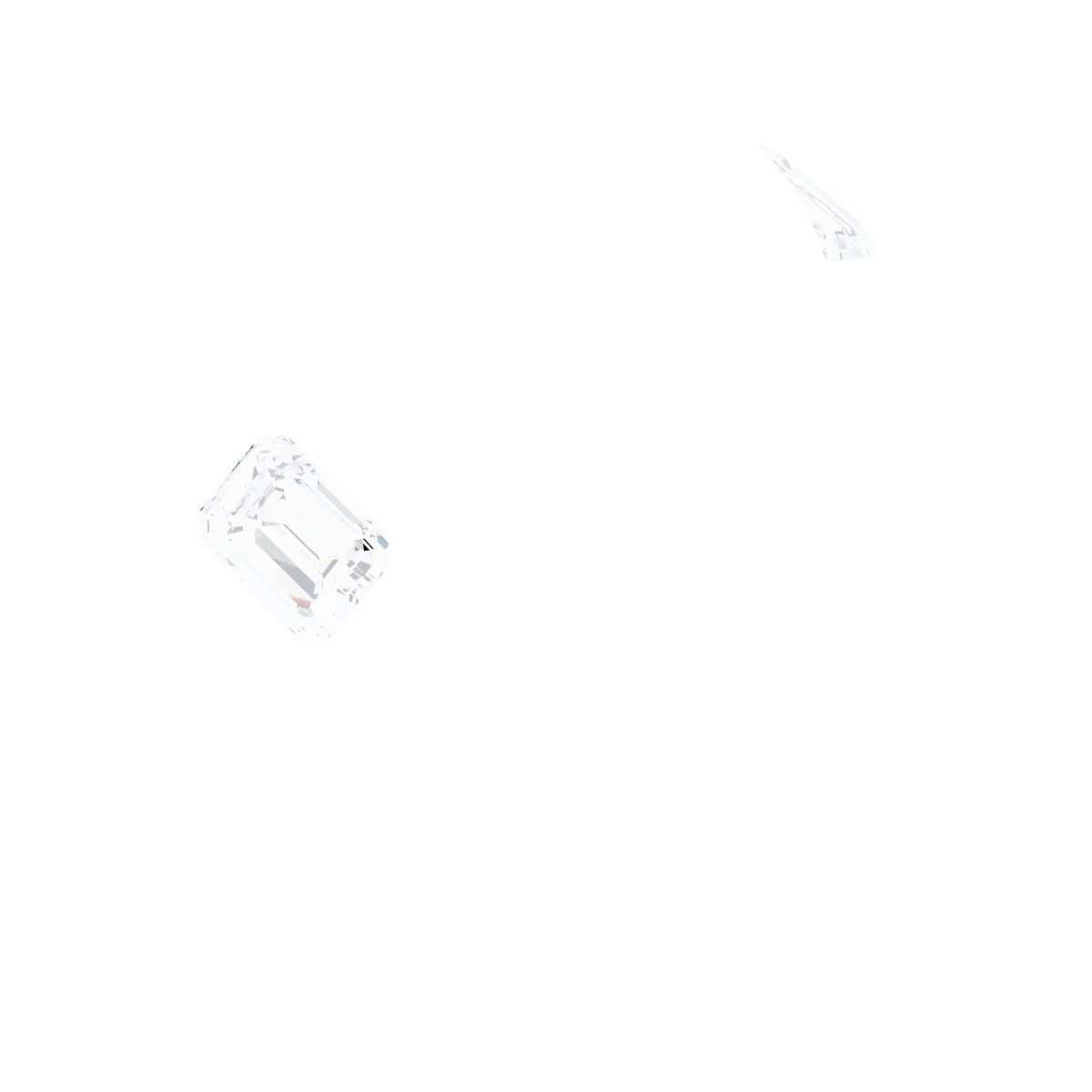 Bezel-Set Three-Stone Engagement Ring