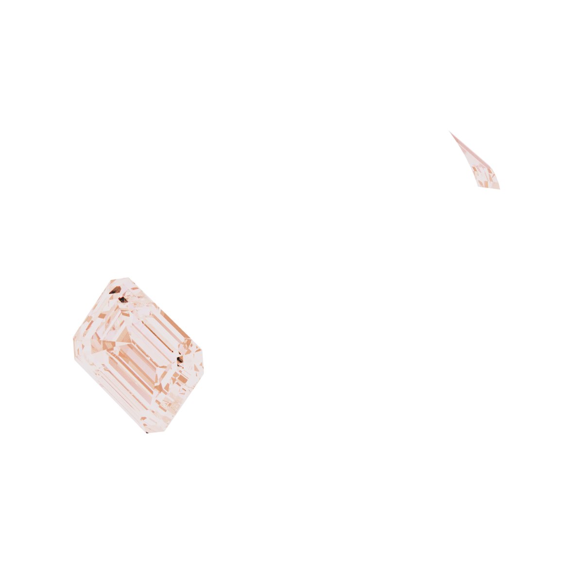 Bezel-Set Three-Stone Engagement Ring