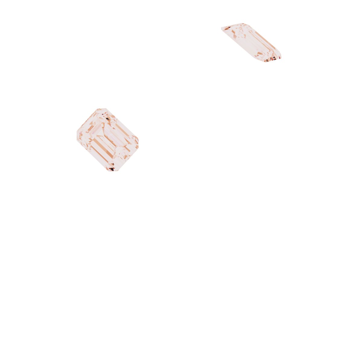 Bezel-Set Three-Stone Engagement Ring