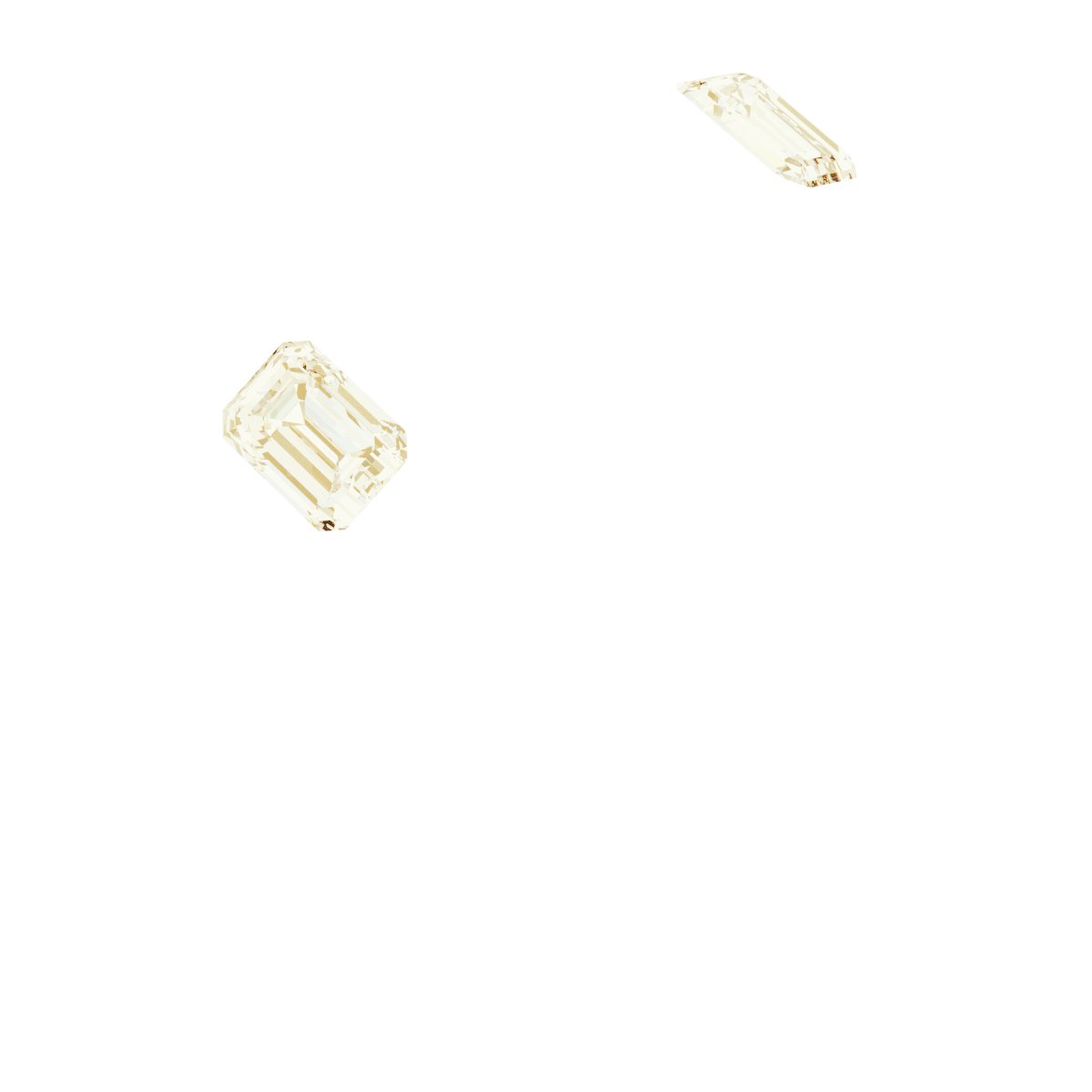 Bezel-Set Three-Stone Engagement Ring