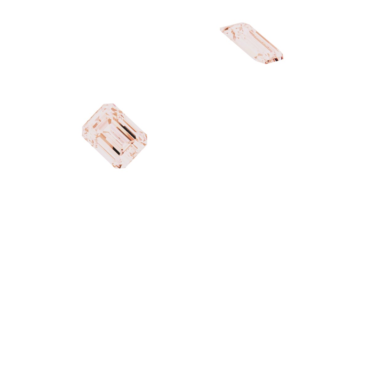 Bezel-Set Three-Stone Engagement Ring