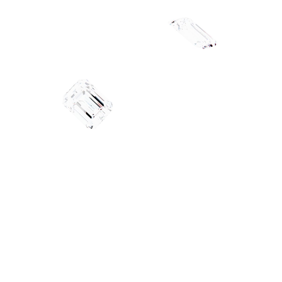 Bezel-Set Three-Stone Engagement Ring