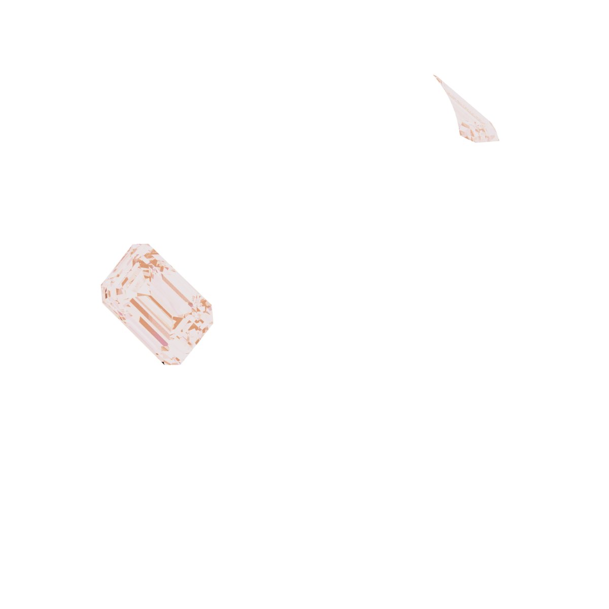 Bezel-Set Three-Stone Engagement Ring