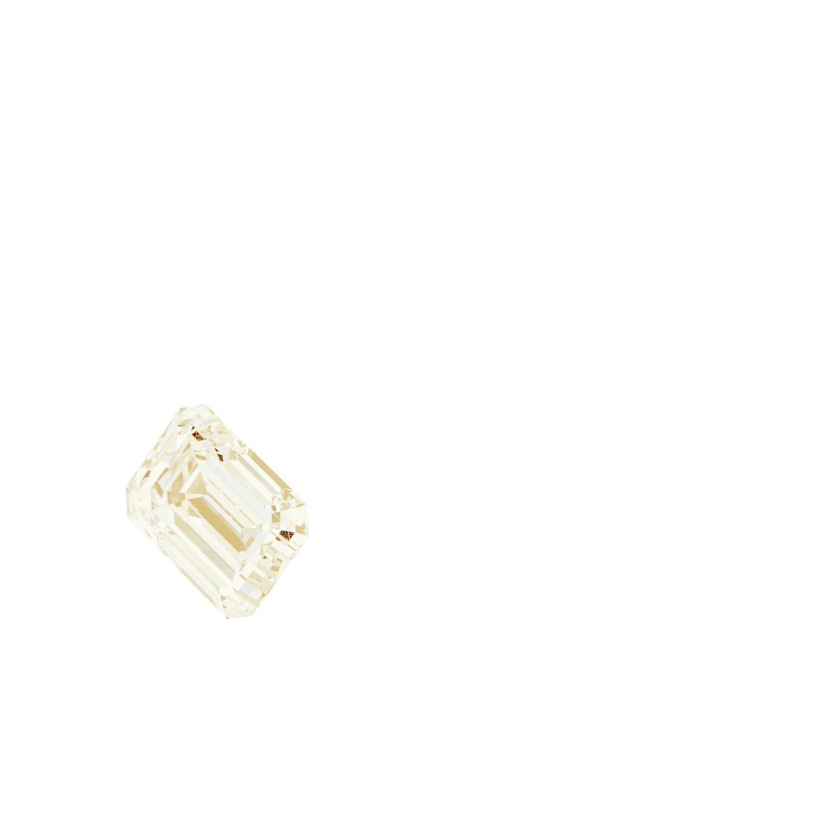 Bezel-Set Three-Stone Engagement Ring