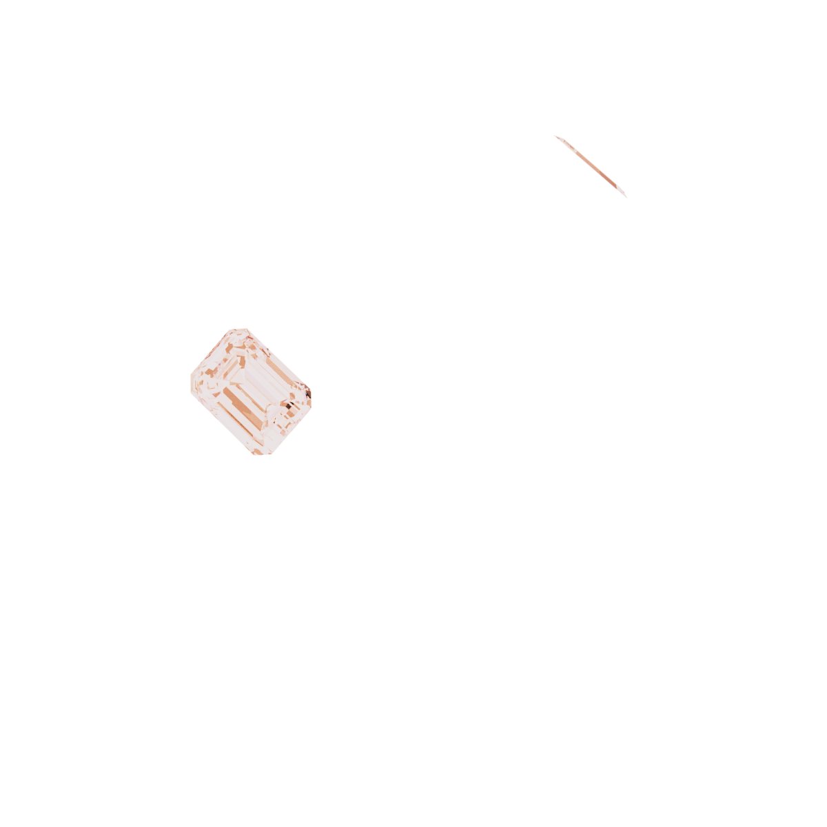 Bezel-Set Three-Stone Engagement Ring
