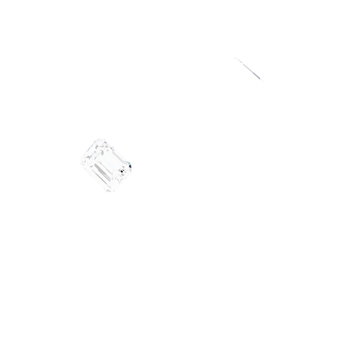 Bezel-Set Three-Stone Engagement Ring